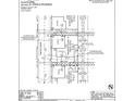 Community site plan showing building setbacks, lot lines, and utility easements at 14657 W Sand Hills Rd, Surprise, AZ 85387