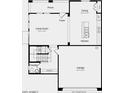 First floor of home featuring open kitchen, dining area, great room, and garage at 14659 W Sand Hills Rd, Surprise, AZ 85387