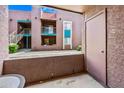 Outdoor patio with views of the apartment complex at 16602 N 25Th St # 114, Phoenix, AZ 85032