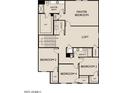 Second floor layout includes a loft, main bedroom with walk-in-closet, and three additional bedrooms at 3908 S 98Th Ln, Tolleson, AZ 85353