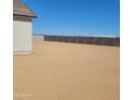 Expansive backyard area, ready for customization and outdoor activities at 25489 W Fraktur Rd Rd, Buckeye, AZ 85326