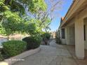 Lush backyard with mature trees and a view of the lake at 20641 N 110Th Ave, Peoria, AZ 85373