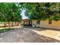 View of the backyard, featuring a covered patio at 2110 W Morrow Dr, Phoenix, AZ 85027