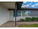Home's entryway with a secure door and a welcoming welcome mat at 2425 W Shady Glen Ave, Phoenix, AZ 85023
