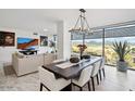 Open living and dining room features an expansive seating area with a view at 7180 E Kierland Blvd # 916, Scottsdale, AZ 85254