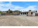 A large backyard with a fenced area, providing ample space for outdoor activities at 2002 W Windrose Dr, Phoenix, AZ 85029