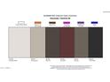 ALAMAR 40's exterior color schemes, Hacienda/Scheme #6 featuring stucco, trim, door and garage colors at 4416 S 127Th Ave, Avondale, AZ 85323