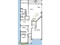 Open floor plan with kitchen island, owner's retreat, three car garage, and covered patio at 36045 N Barrel Aged Dr, San Tan Valley, AZ 85140