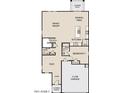 Floor plan featuring the dining area, kitchen, Gathering room, and a two-car garage at 15512 W Corte Del Sol Este --, Waddell, AZ 85355