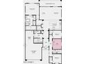 Spacious open-concept floorplan includes a primary suite, kitchen, dining, covered patio, and a 3-car tandem garage at 14323 W Alameda Rd, Surprise, AZ 85387