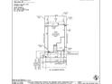 This property's elevation and floorplan showing a 2379 sq ft. footprint, porch, patio, driveway, and gate at 14323 W Alameda Rd, Surprise, AZ 85387