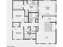 Detailed floor plan highlighting the primary suite, tech space, loft, laundry room, and two additional bedrooms upstairs at 17149 W Sweet Iron Pass, Surprise, AZ 85387