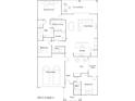 Open-concept floor plan featuring a spacious great room, kitchen, and owner's suite at 25424 N 176Th Ave, Surprise, AZ 85387