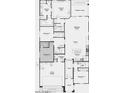 Detailed floor plan showcasing the layout of the home, including four bedrooms, a kitchen, and outdoor living area at 5347 W Sweet Pea Ter, Laveen, AZ 85339