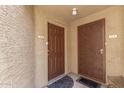 Condo entry doors featuring security screen door, secure lock and entry number 139 and 140 at 2228 N 52Nd St # 140, Phoenix, AZ 85008