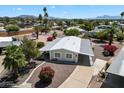 Charming home with a well-maintained exterior, desert landscaping, and mountain views in a desirable neighborhood at 427 S 80Th Way, Mesa, AZ 85208