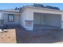 New construction with a two-car garage, stone accents, and a blank canvas for your personalized touch at 32002 N Pony Express Rd, San Tan Valley, AZ 85143