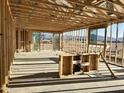 An inside view of the future living space, showcasing mountain views at 5519 W Piedmont Rd, Laveen, AZ 85339