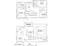 Detailed floor plan showcasing the layout of this home, including the kitchen, bedrooms, and living spaces at 10047 E Ulysses Ave, Mesa, AZ 85212