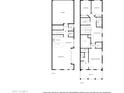Detailed floorplan showcasing layout of this beautiful home, including kitchen, living area, bedrooms, and garage at 1799 N 209Th Ave, Buckeye, AZ 85396