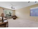 Large living room featuring neutral walls, and a decorative cabinet at 4427 W Powell Dr, New River, AZ 85087