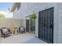 Private patio area perfect for relaxing or entertaining guests at 1005 N Granite Reef Rd, Scottsdale, AZ 85257