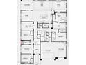 Detailed floor plan showcasing the layout of this thoughtfully designed home at 18860 E Braeburn Ln, Queen Creek, AZ 85142