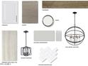 A design studio featuring cabinet, flooring, and lighting options and paint colors to customize your home at 180 N 175Th Ave, Goodyear, AZ 85338