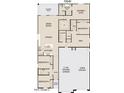 Opal floor plan featuring an open-concept design connecting the great room, dining area, and kitchen for modern living at 2654 E Rustler Rd, San Tan Valley, AZ 85140