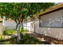 Close up of the home's entry showing a metal security door and window coverings at 1602 N 73Rd Dr, Phoenix, AZ 85035