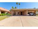 Wide angle of the covered carport area showing parking for two cars at the property at 611 E Colgate Dr, Tempe, AZ 85283