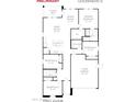 Layout of the 'Goldenrod II' home featuring 4 bedrooms, 2 baths, a 2-car garage, and a covered patio at 36972 W Santa Maria St, Maricopa, AZ 85138