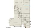 Detailed floor plan showcases a spacious layout, owner's suite, kitchen, den, and covered patio at 24726 N 169Th Ave, Surprise, AZ 85387