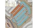 Community map displaying lot locations, street names, and the amenity area in the neighborhood at 24819 N 169Th Dr, Surprise, AZ 85387