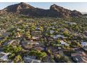 Aerial neighborhood view shows the property's location nestled in desert setting at 6306 N Camelback Manor Dr, Paradise Valley, AZ 85253