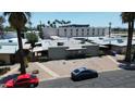Aerial view of house, with desert landscaping and nearby street parking at 411 W Colter St # A, Phoenix, AZ 85013