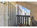 Private balcony offers an intimate outdoor space to enjoy the surrounding views and fresh air at 1927 E Hampton Ave # 204, Mesa, AZ 85204