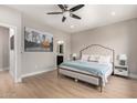 Serene main bedroom suite with a neutral color palette and en-suite bathroom at 820 N 8Th Ave # 14, Phoenix, AZ 85007