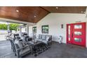 Covered patio with stylish outdoor furniture, perfect for entertaining or relaxing at 3102 E Mariposa St, Phoenix, AZ 85016