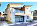 Contemporary home boasts modern architectural design and stylish garage door at 1 Easy St # 17, Carefree, AZ 85377