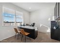 Bright office space with granite desk top, natural light, and views at 8422 W Mantle Way, Florence, AZ 85132