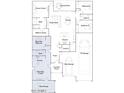 Floor plan featuring owner's suite, bedrooms, great room, dining, kitchen, RV garage, and 1-Bay garage at 9633 W Monterey Way, Phoenix, AZ 85037