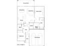 Detailed floorplan showcasing the layout of this home, including the owner's suite and open-concept great room at 25004 N 174Th Ave, Surprise, AZ 85387