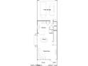 First floor plan featuring a kitchen, dining area, great room, and two-car garage at 24643 N 164Th Dr, Surprise, AZ 85387