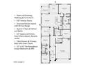Detailed floor plan featuring a gourmet kitchen, primary suite, bedrooms, and outdoor living space at 5185 N 87Th Dr, Glendale, AZ 85305