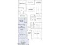 Layout showcasing the spacious floor plan including 3 bedrooms, 2 bathrooms, and a living space at 15044 W Gray Fox Trl, Surprise, AZ 85387