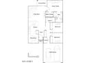 Open-concept floor plan showcasing a spacious living area, modern kitchen, and multiple bedrooms for comfortable living at 9839 W Pinchot Ave, Phoenix, AZ 85037