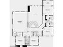 Detailed second floor plan showcasing the layout of the bedrooms, game room, and bathrooms at 5917 N 83Rd Ln, Glendale, AZ 85305