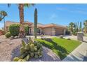 Beautiful single-story home with desert landscaping and a two-car garage at 2984 N 152Nd Dr, Goodyear, AZ 85395