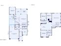 Detailed floor plan showcasing layout of home, including bedrooms, kitchen, and gathering room at 13763 W Calle De Baca --, Peoria, AZ 85383